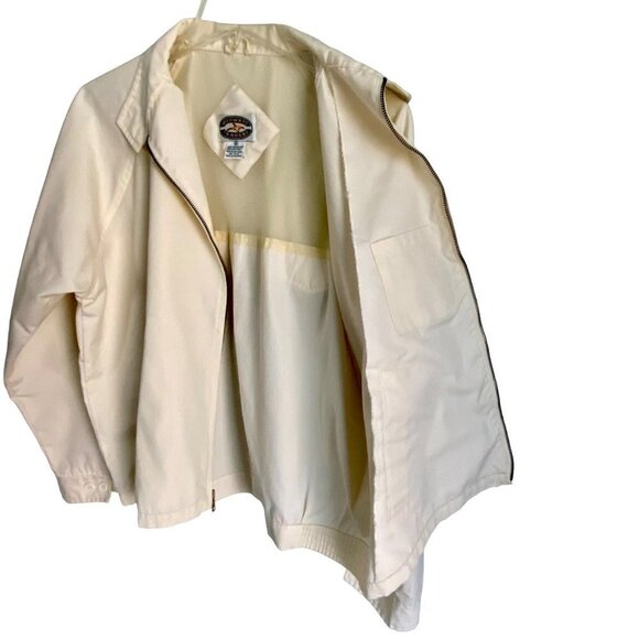 Midwest Traders Light Beige Full Zip Jacket Size XL - Picture 13 of 13
